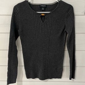 Liz Claiborne | Gray Sweater Size Medium